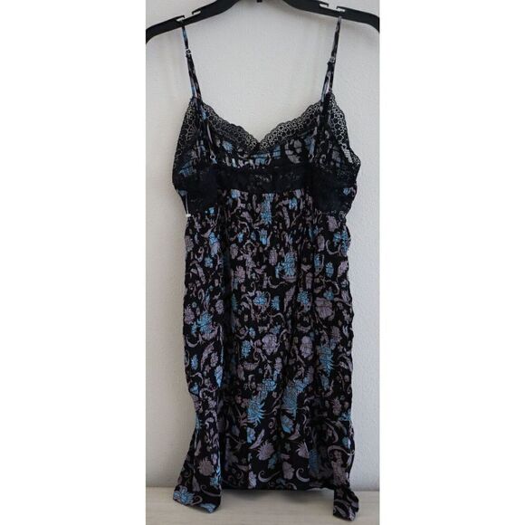 Free People OB1549094 Women Sz S Black Last Night Mini Sleeveless Slip Dress - Picture 2 of 10